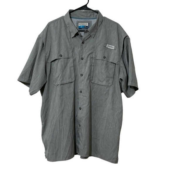 Bundle of 3 Magellan Men's Relaxed Fit Fish Gear Short Sleeve Shirt Sz XL - Picture 12 of 16